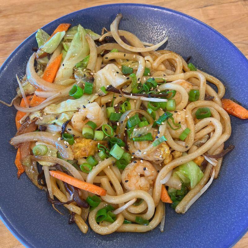 (To-Go) Shrimp Yaki Udon